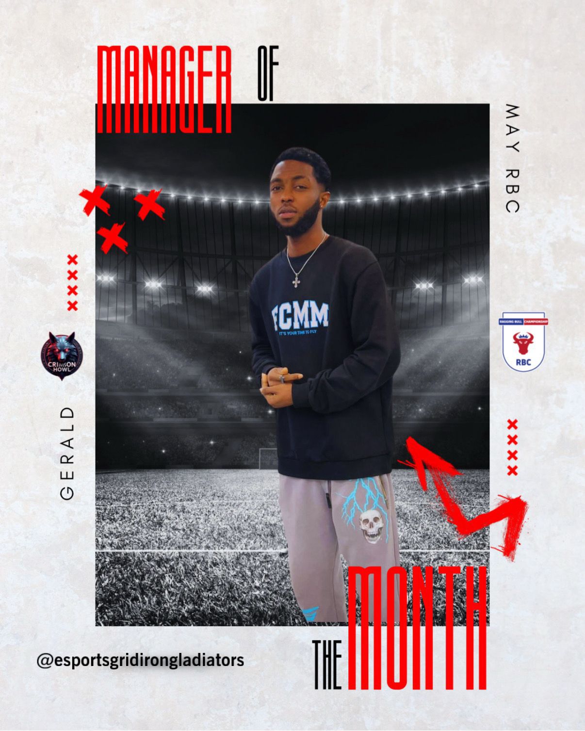 RB PLAYER OF THE MONTH OF JULY